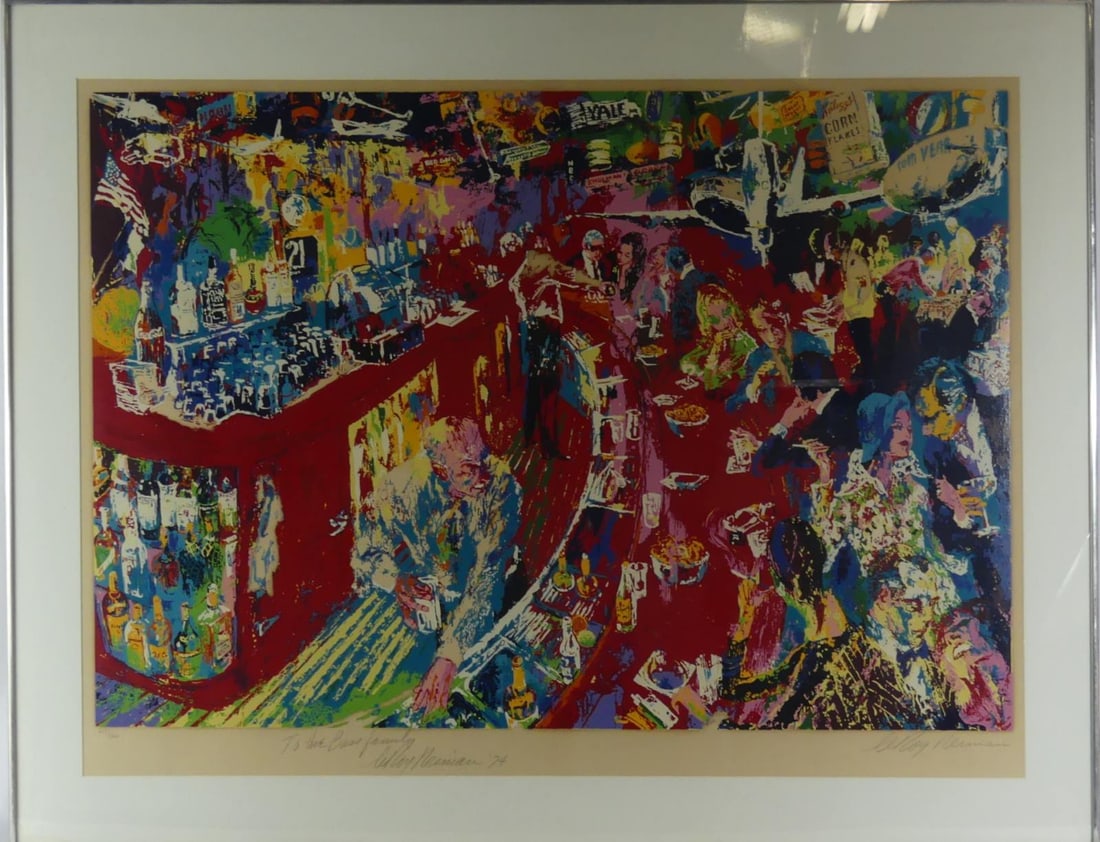 LEROY NEIMAN 'MIDDLE AGE AT 21' SERIGRAPH (1 of 9)