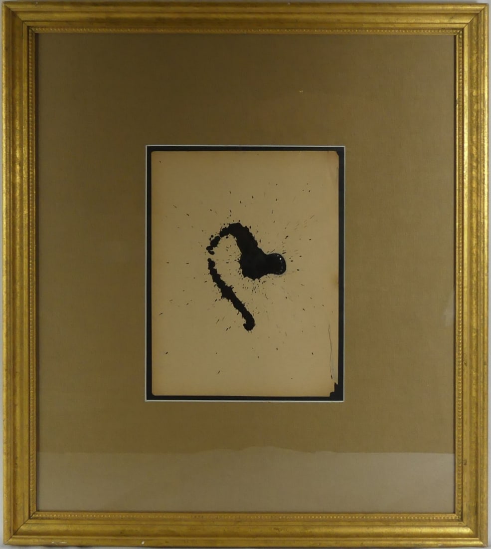 ROBERT MOTHERWELL INK ON PAPER (1 of 7)