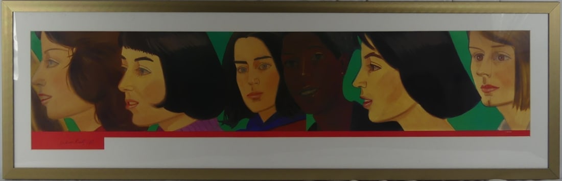 ALEX KATZ 'EQUAL RIGHTS' SIGNED OFFSET LITHOGRAPH (1 of 8)