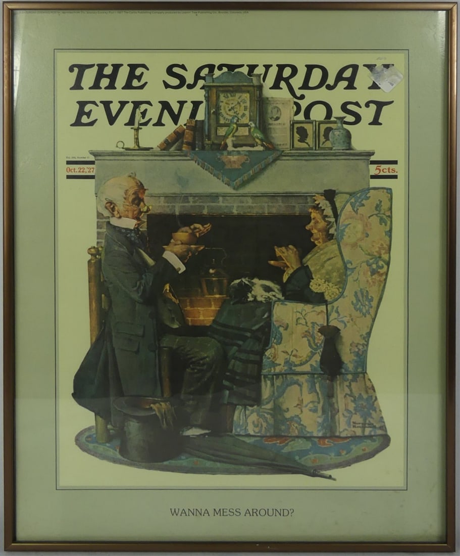 SATURDAY EVENING POST OFFSET LITHOGRAPH (1 of 7)