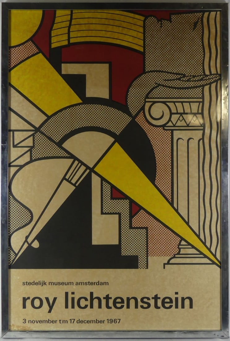 ROY LICHTENSTEIN STEDELIJK MUSEUM POSTER (1 of 7)