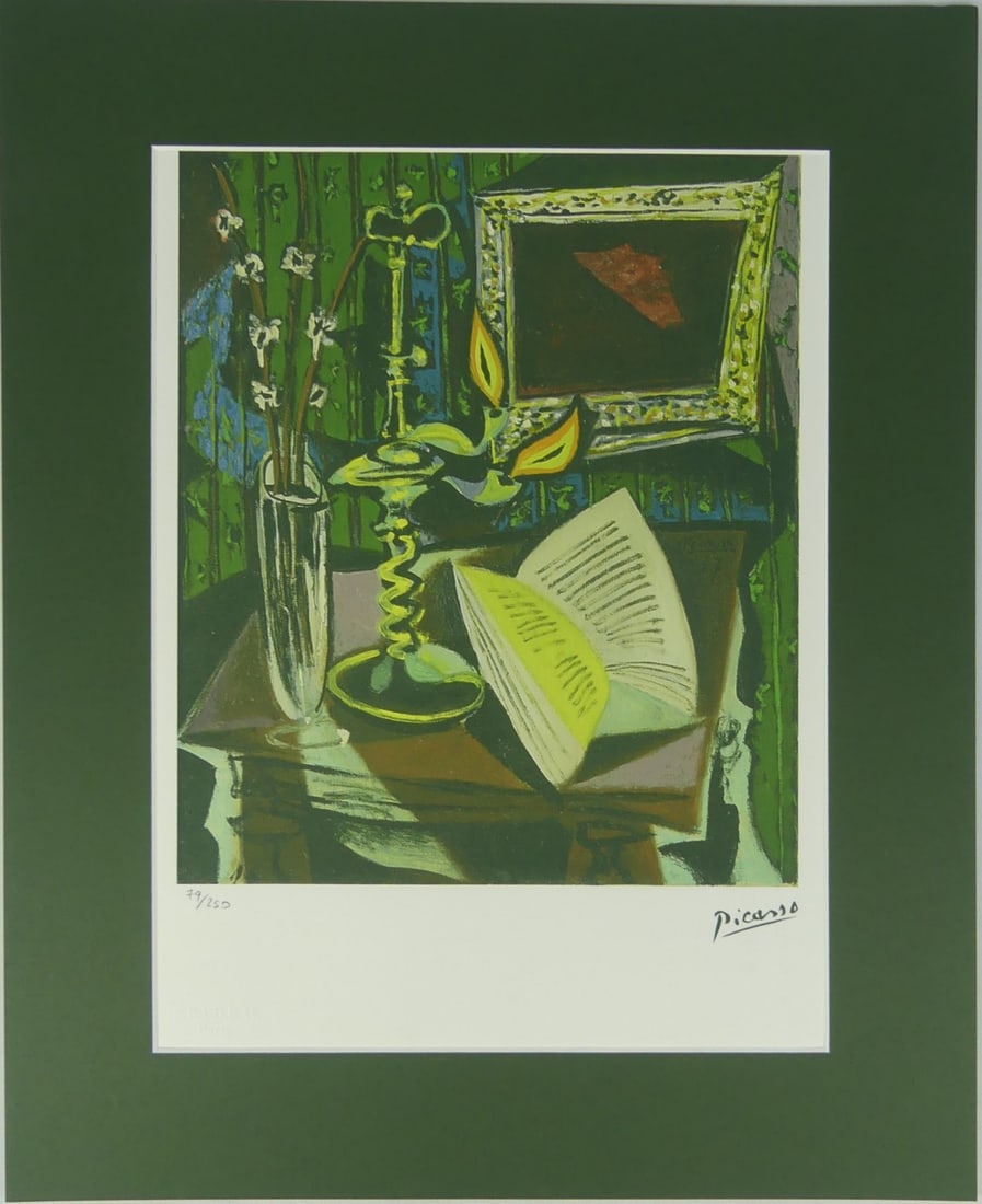 PABLO PICASSO 'STILL LIFE' LITHOGRAPH (1 of 5)