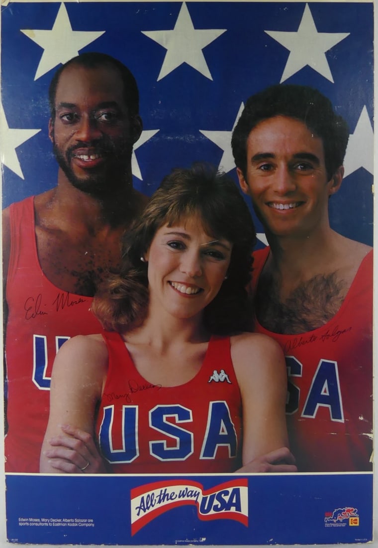 USA OLYMPIC TRACK & FIELD POSTER (1 of 9)