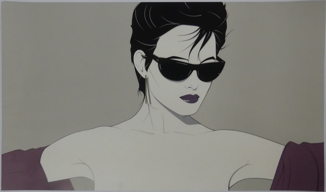 PATRICK NAGEL 'SUNGLASSES' SIGNED SERIGRAPH (1 of 5)