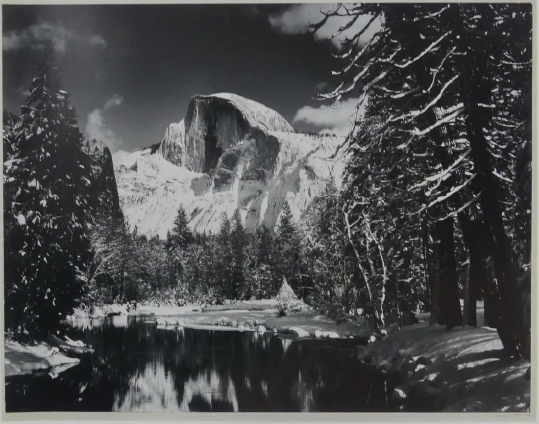 ANSEL ADAMS HALF DOME MERCED RIVER, YOSEMITE PHOTO (1 of 4)
