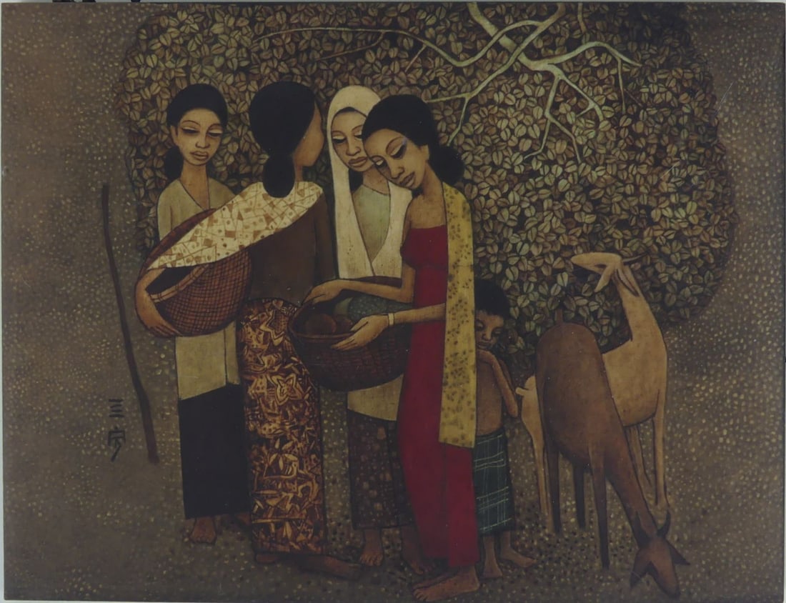 CHEONG SOO PIENG 'MARKET' CERAMIC TILE (1 of 5)