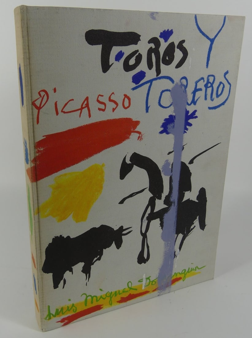 PICASSO SIGNED 'TOROS Y TOREROS' BOOK (1 of 6)