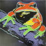 ANDY WARHOL 'PINE BARRENS TREE FROG' SCREENPRINT