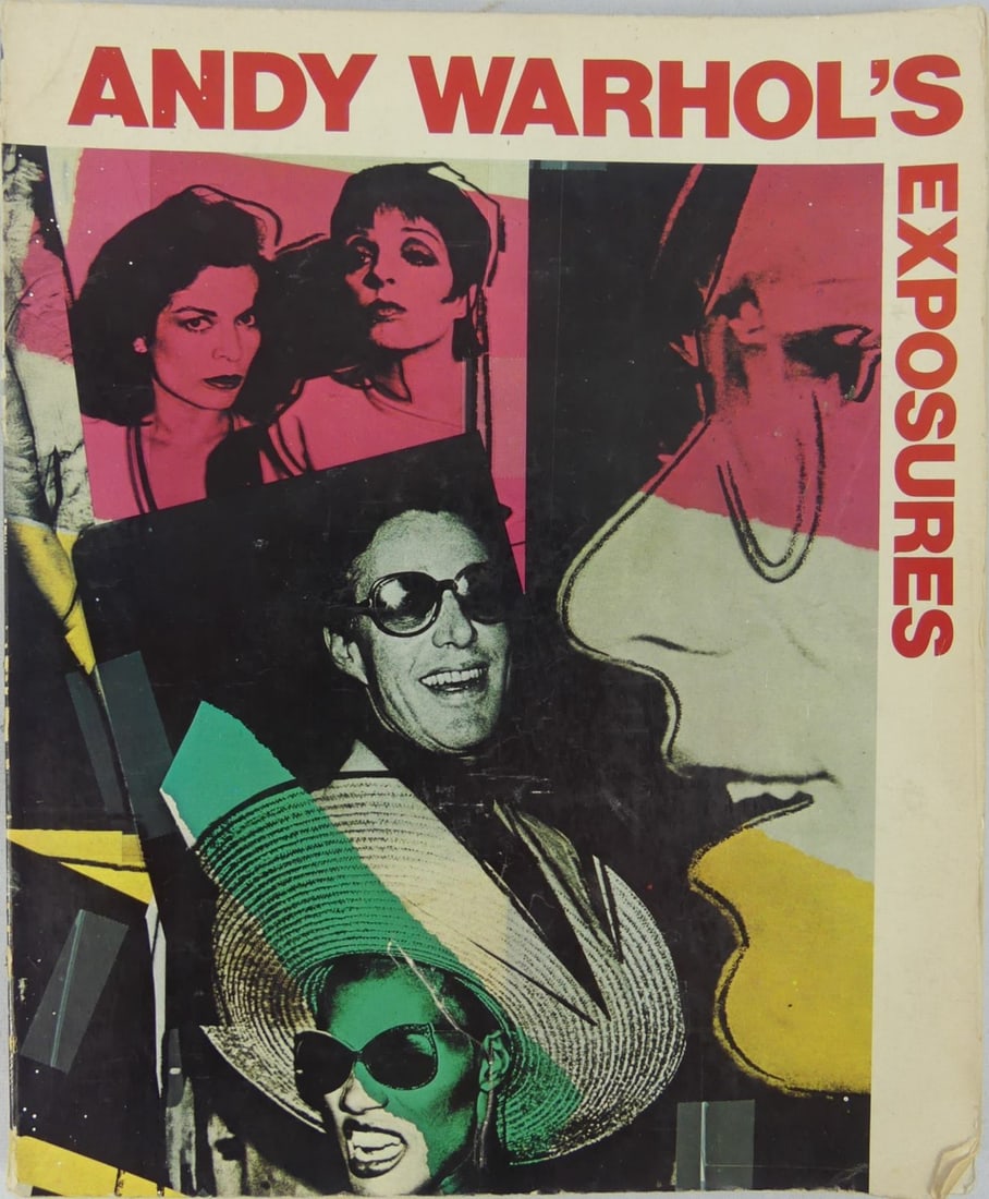 ANDY WARHOL'S EXPOSURES AUTOGRAPHED BOOK (1 of 7)