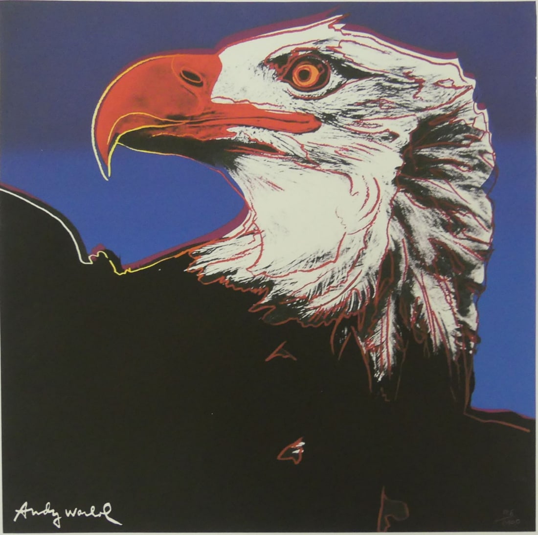 ANDY WARHOL 'BALD EAGLE' LITHOGRAPH (1 of 7)