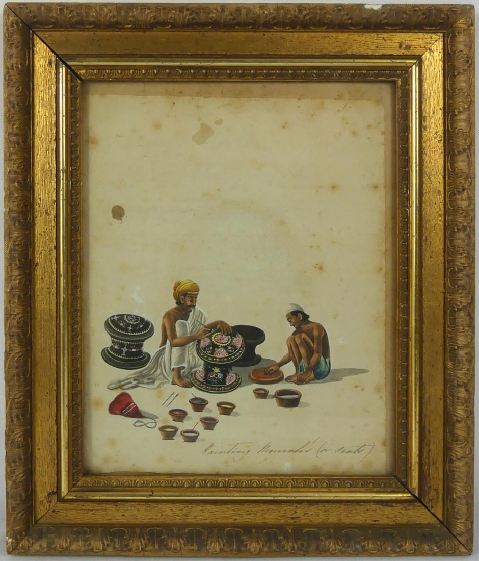 INDIAN WATERCOLOR PAINTING (1 of 4)