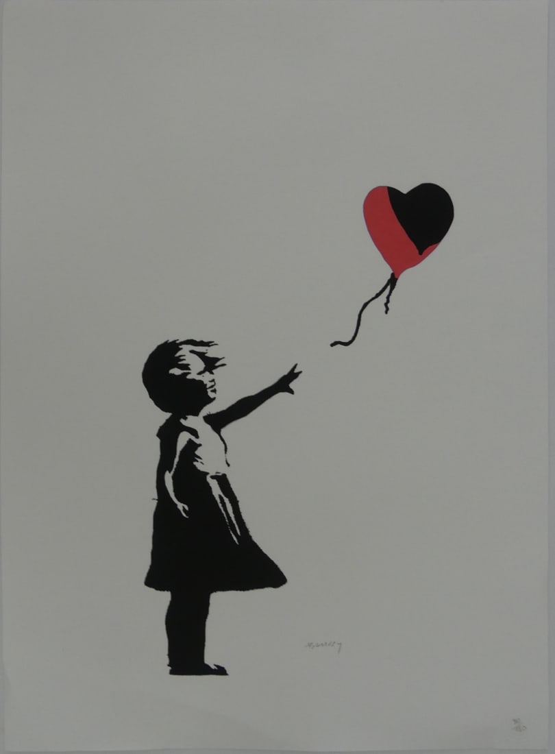 BANKSY 'BALLOON GIRL' LITHOGRAPH (1 of 6)