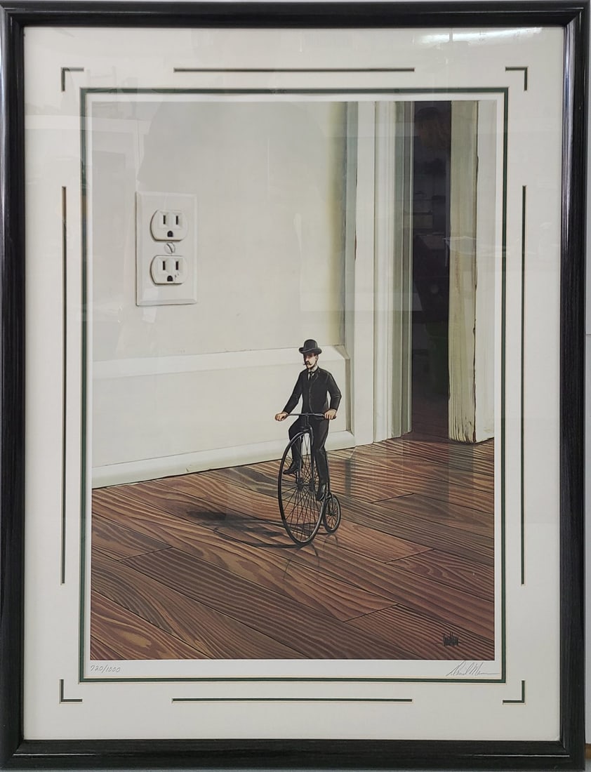 DAVID MANN 'BONESHAKER' LITHOGRAPH (1 of 5)