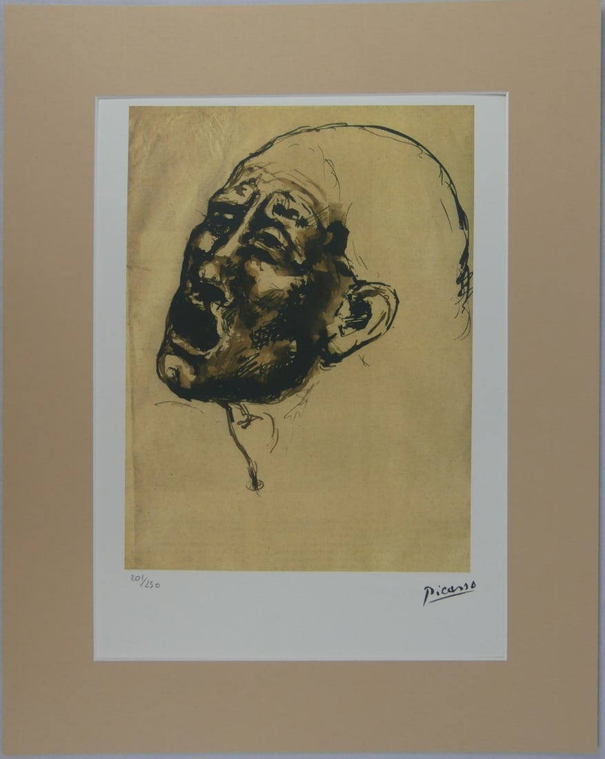 PICASSO 'CRYING WOMAN' LITHOGRAPH (1 of 6)