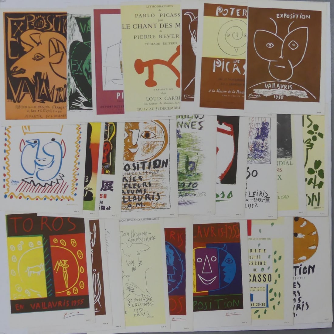 24pc PABLO PICASSO LITHOGRAPHS (1 of 9)