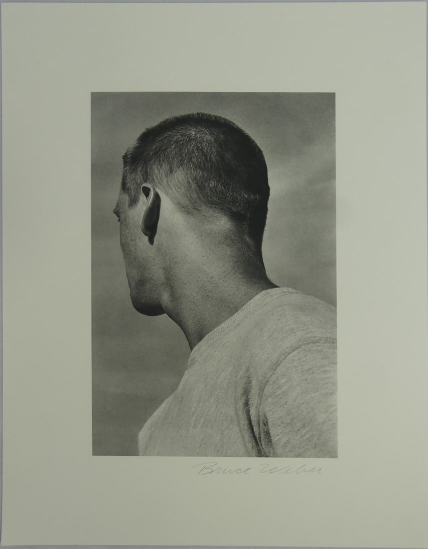 BRUCE WEBER 'YOUNG MALE LIFEGUARD' SIGNED (1 of 4)