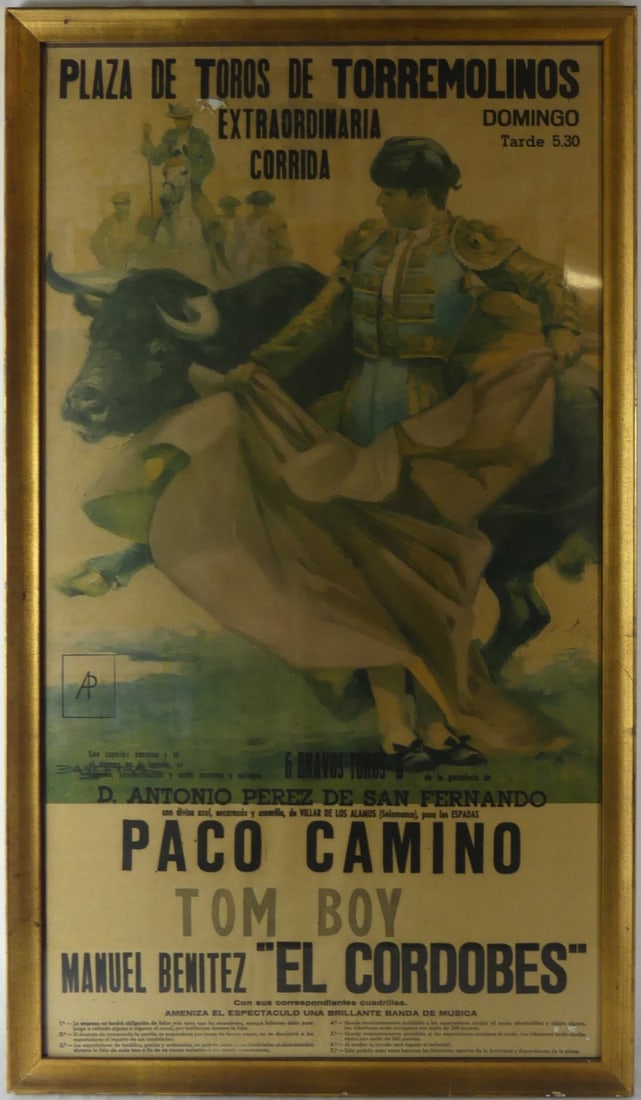 PACO CAMINO MATADOR POSTER (1 of 6)