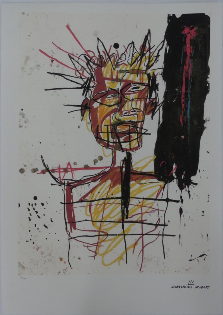 JEAN-MICHEL BASQUIAT 'UNTITLED' LITHOGRAPH (1 of 6)