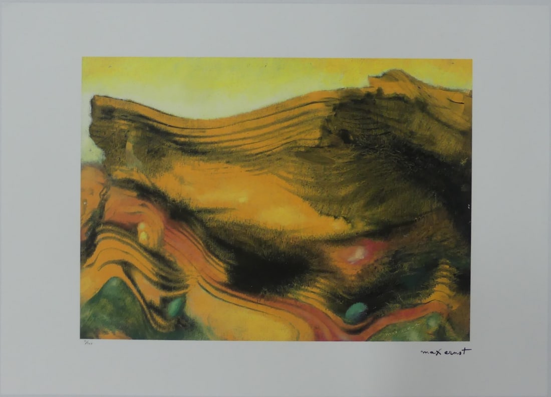 MAX ERNST 'UNTITLED' LITHOGRAPH (1 of 5)