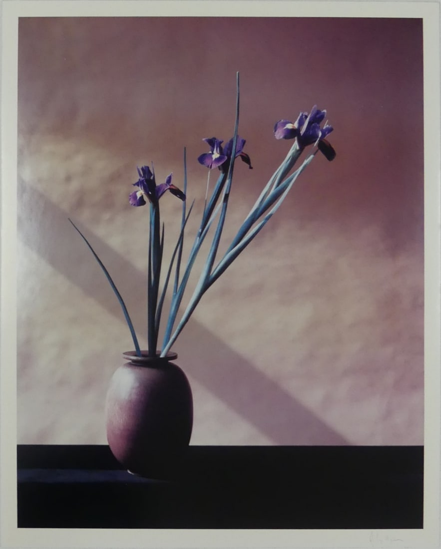 ROBERT MAPPLETHORPE 'IRISES' SIGNED LITHOGRAPH (1 of 7)