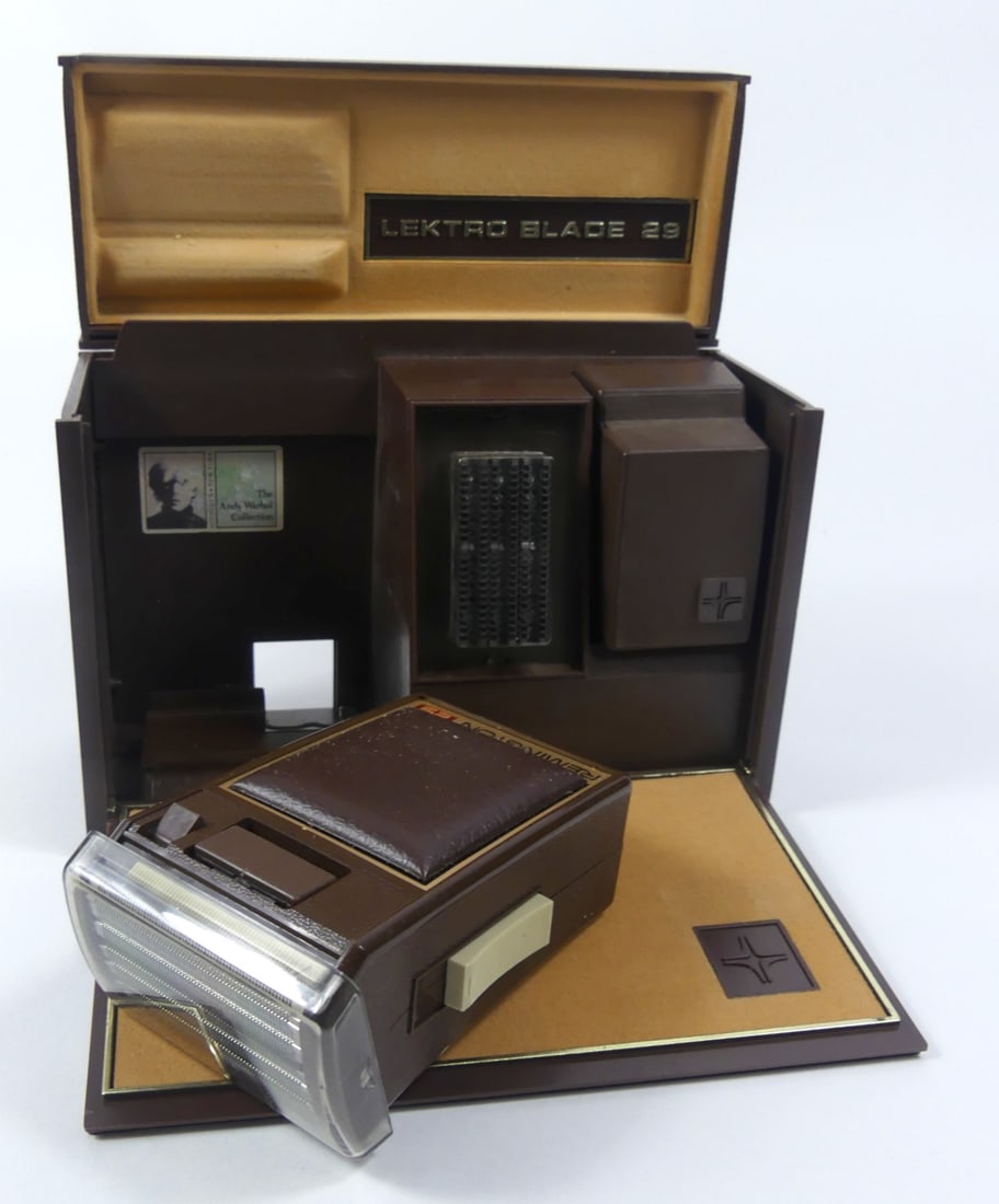 ANDY WARHOL ESTATE REMINGTON LEKTRO BLADE RAZOR (1 of 8)