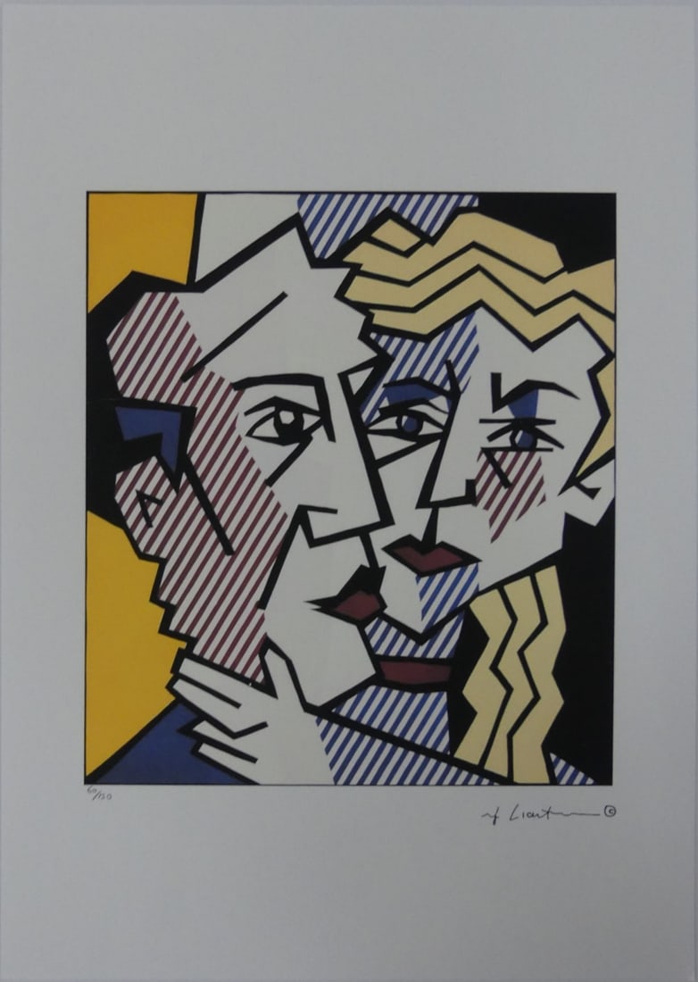 ROY LICHTENSTEIN 'THE COUPLE' LITHOGRAPH (1 of 8)
