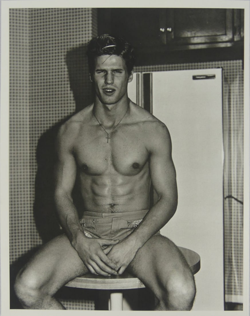 BRUCE WEBER 'MIKE HILL, SANTA MONICA' PHOTOGRAPH (1 of 3)