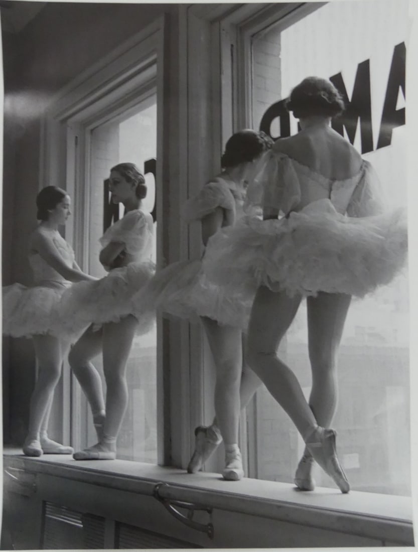 ALFRED EISENSTAEDT 'BALLERINAS' PHOTO-LITHO (1 of 4)