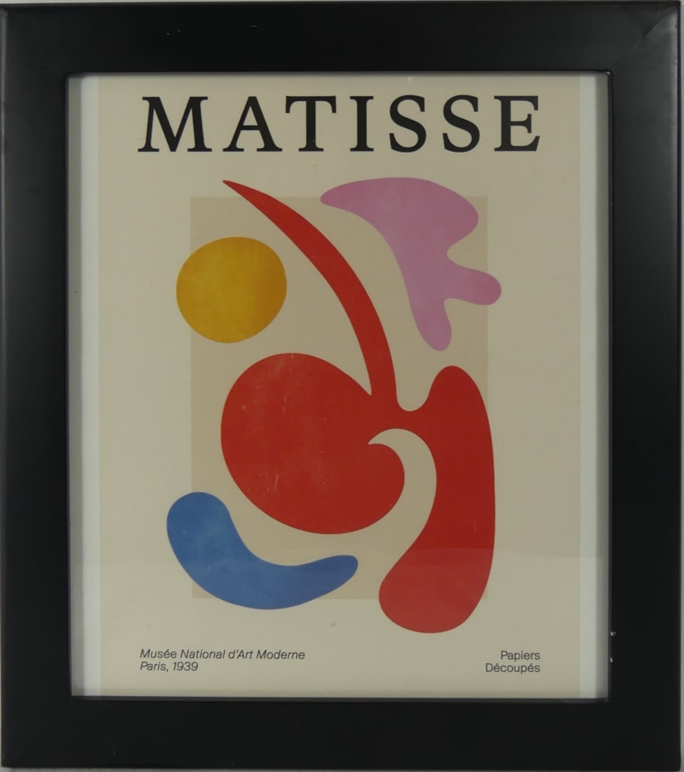HENRI MATISSE EXHIBITION POSTER (1 of 5)