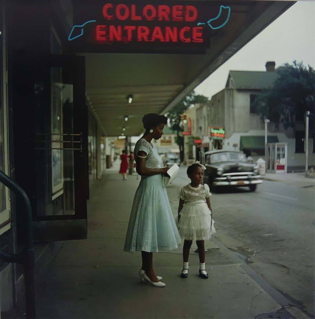 GORDON PARKS 'COLORED ENTRANCE' PHOTOGRAPH (1 of 3)