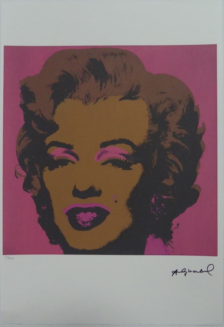 ANDY WARHOL 'MARILYN' LITHOGRAPH (1 of 7)