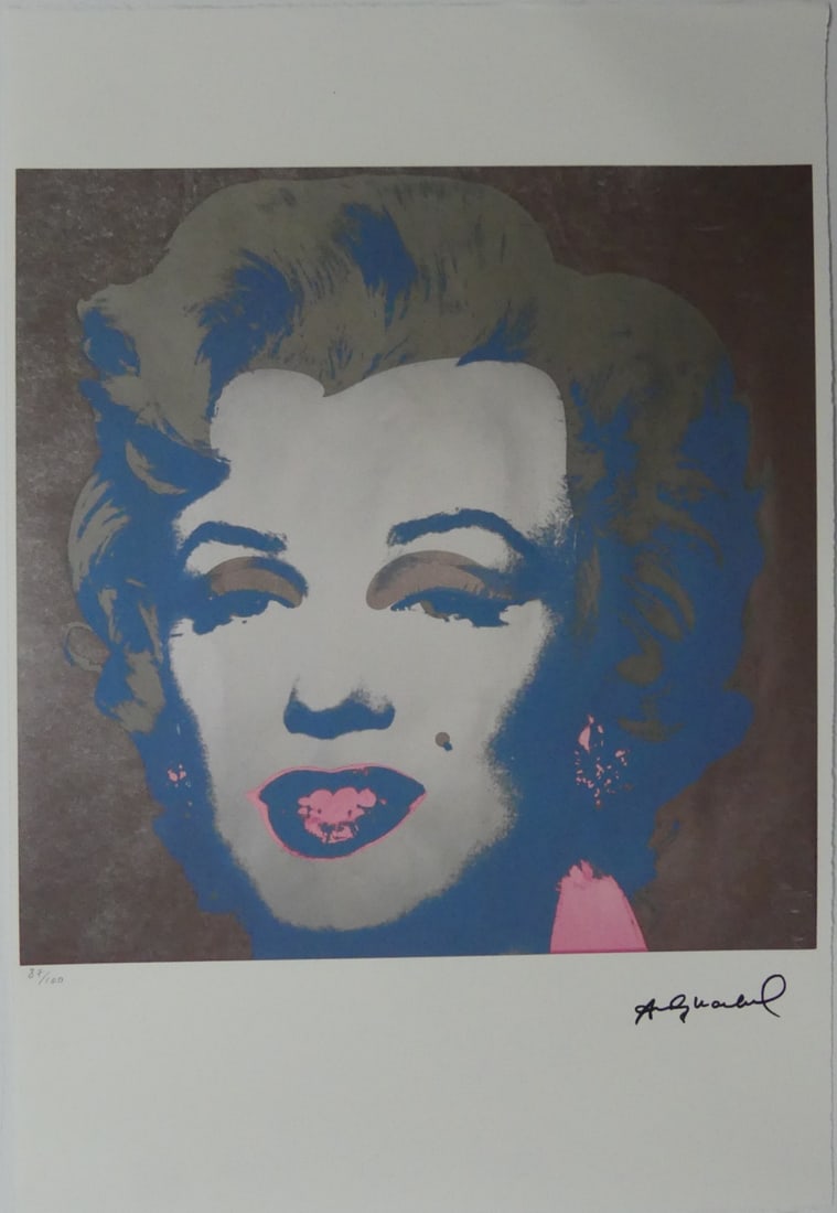ANDY WARHOL 'MARILYN' LITHOGRAPH (1 of 8)