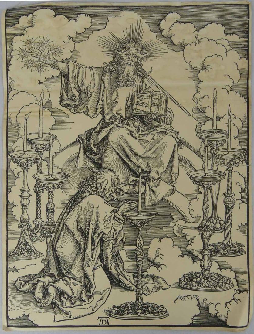 ALBRECHT DURER 'THE VISION OF SEVEN CANDLESTICKS' (1 of 5)