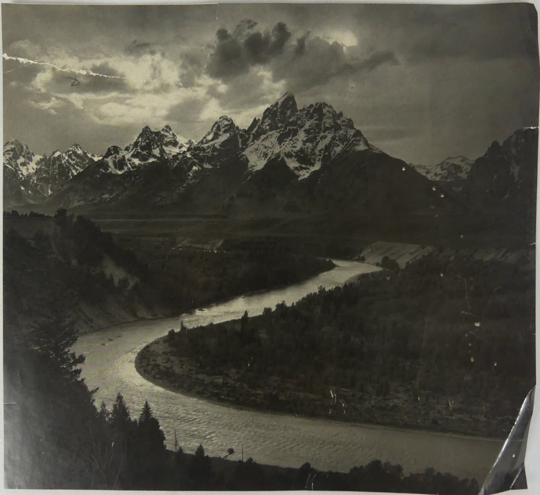 ANSEL ADAMS 'THE TETONS AND SNAKE RIVER' (1 of 4)