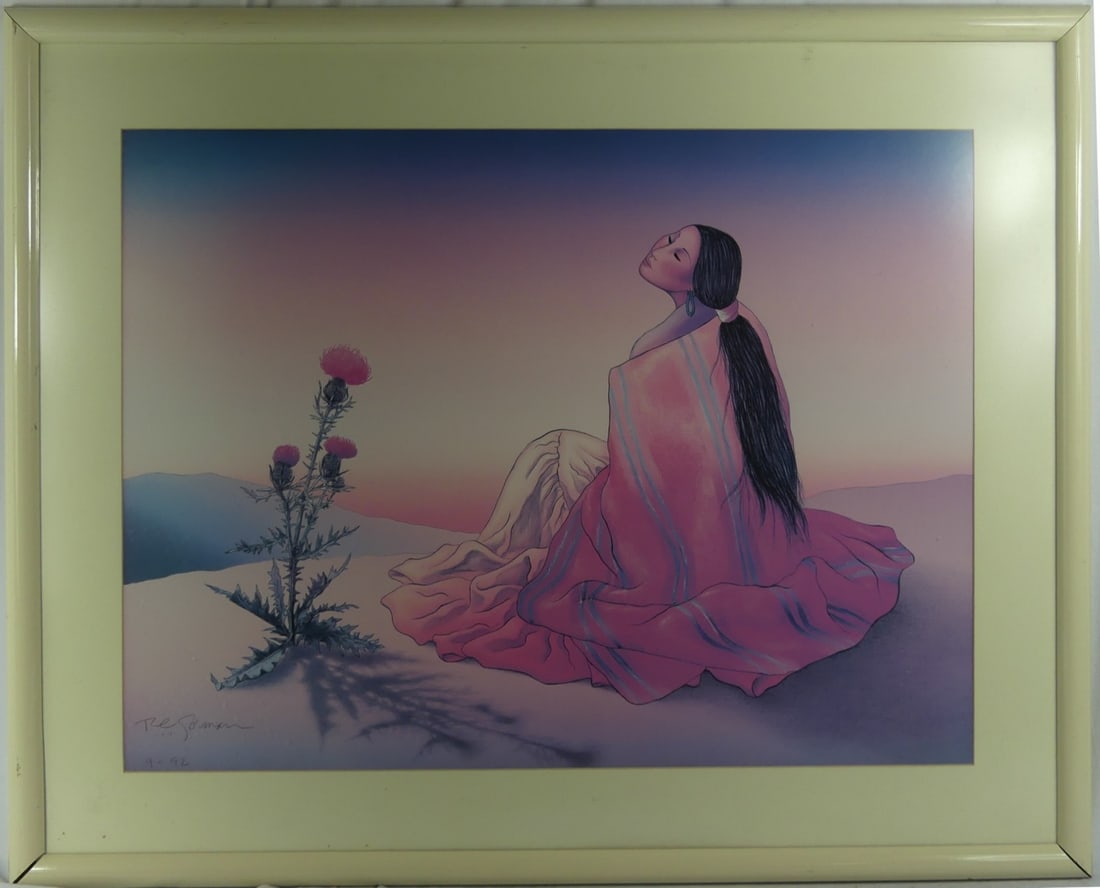 R.C. GORMAN 'RADIANCE OF MY PEOPLE' SIGNED LITHO (1 of 6)