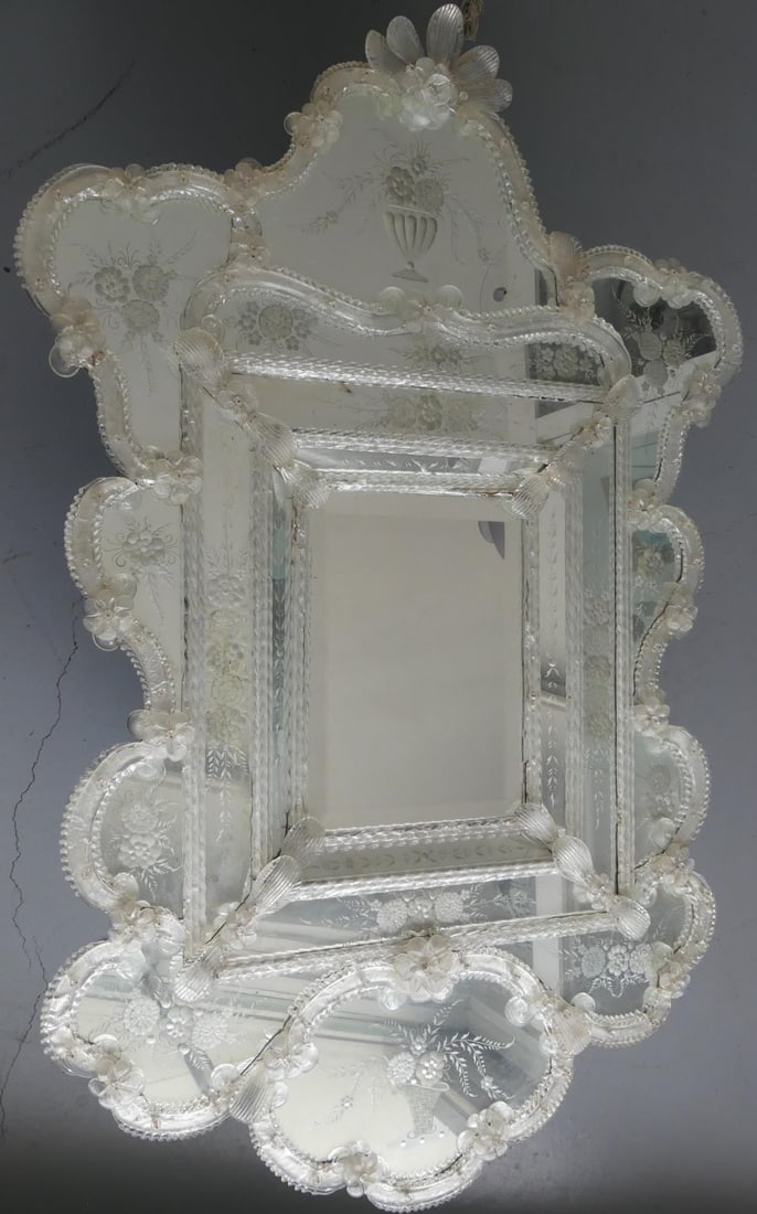 VENETIAN GLASS MIRROR (1 of 13)