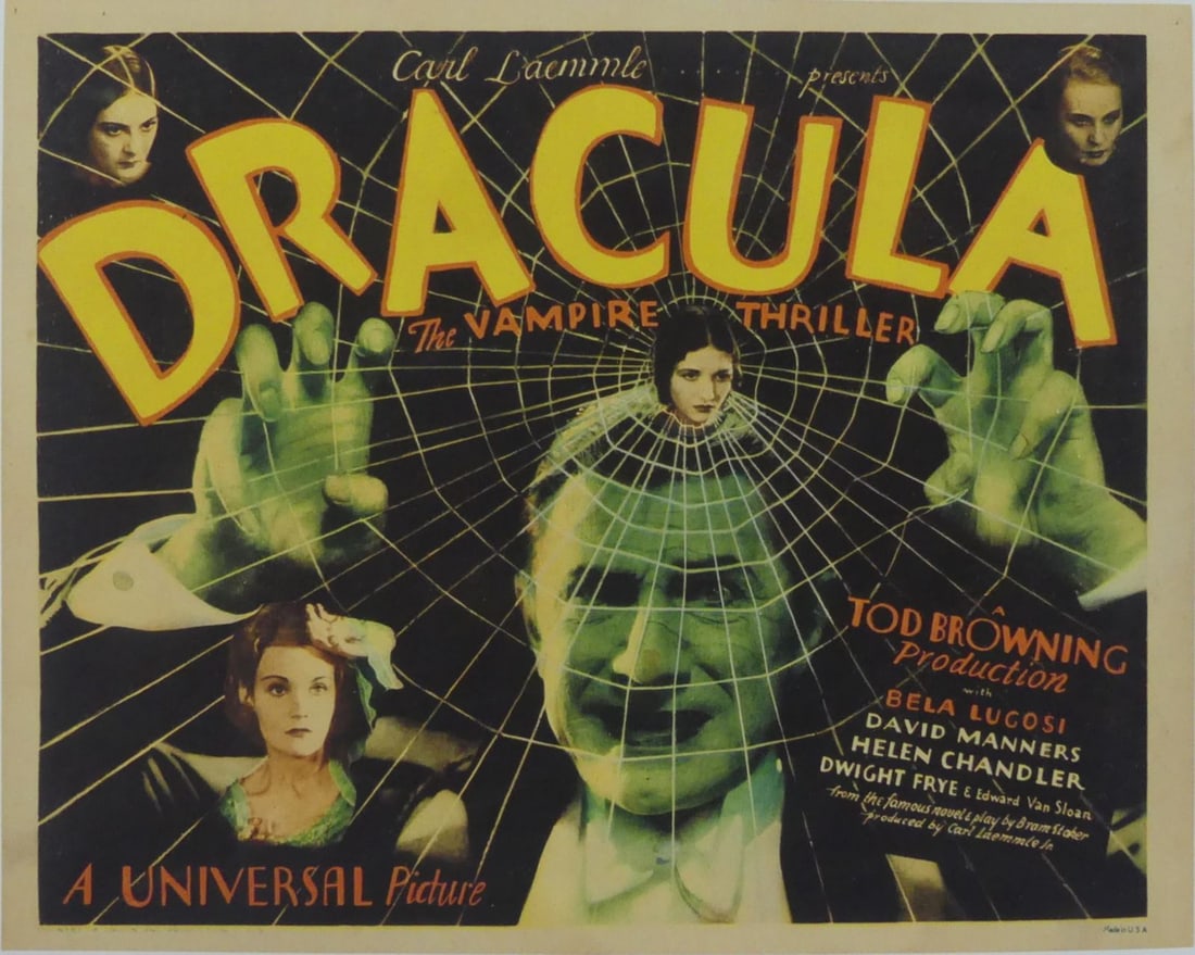 DRACULA UNIVERSAL LOBBY CARD (1 of 5)