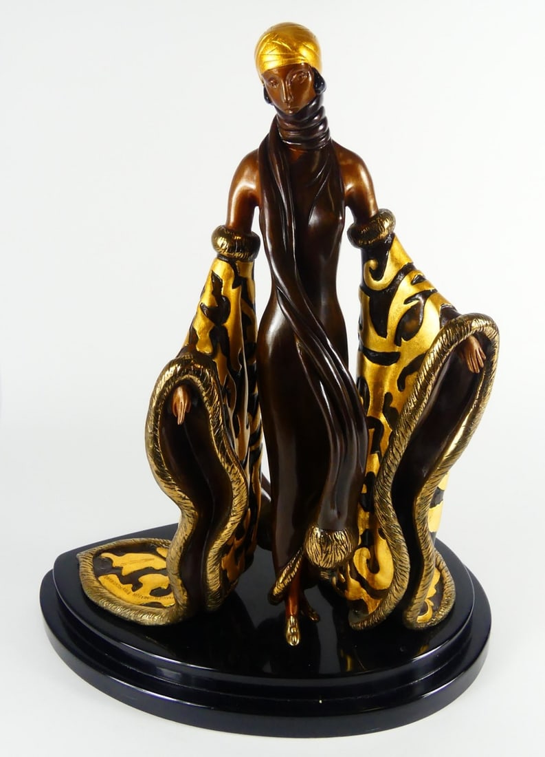 ERTE 'THE MYSTIC' BRONZE SCULPTURE (1 of 9)