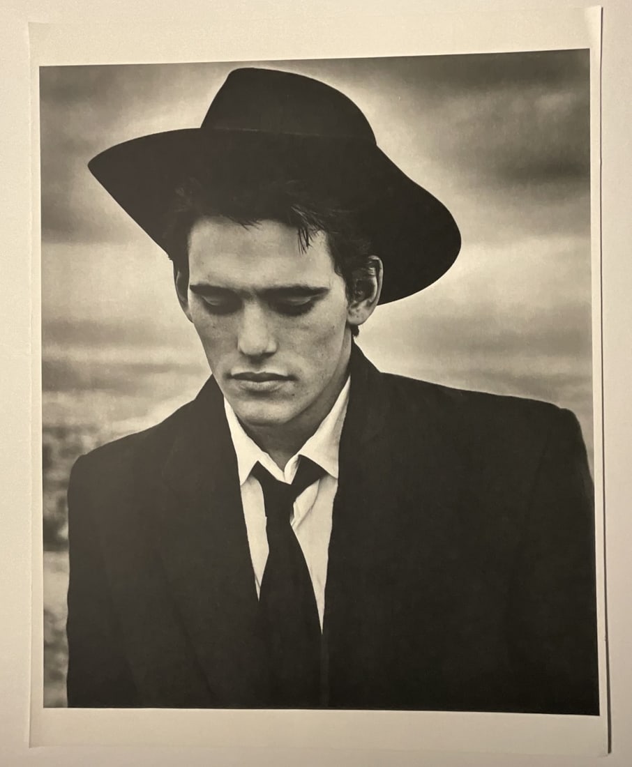 BRUCE WEBER SHEET-FED GRAVURE: Bruce Weber (American, 20th century) Sheet-Fed Gravure print. Measures 13 3/4 x 10 3/4 inches.
