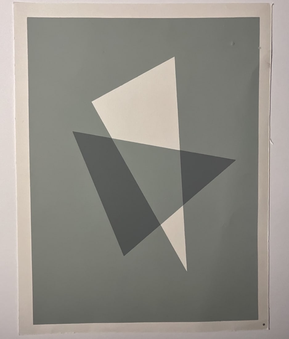JOSEF ALBERS VINTAGE SILKSCREEN 'INTERACTION...' (1 of 6)