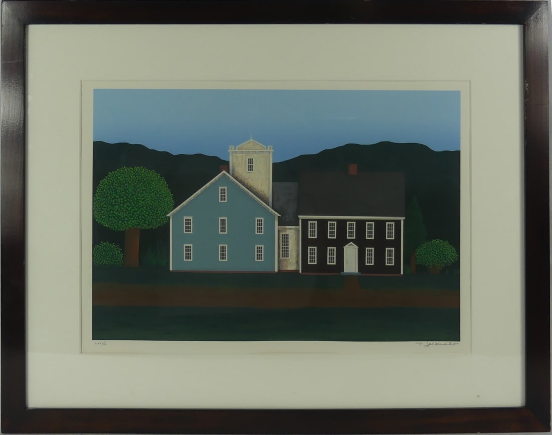 TED JEREMENKO 'FARMHOUSE 3' SCREENPRINT (1 of 6)