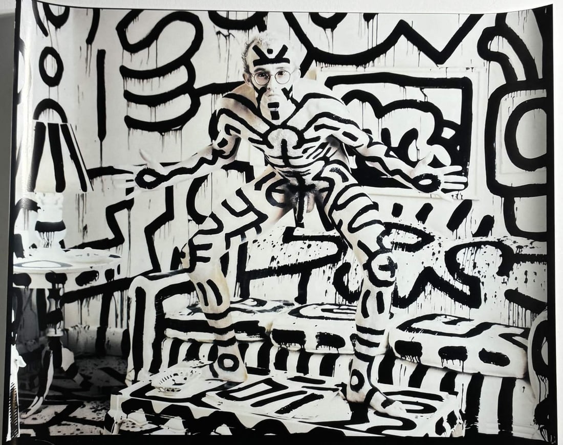 ANNIE LEIBOVITZ 'KEITH HARING' PHOTO PRINT (1 of 5)