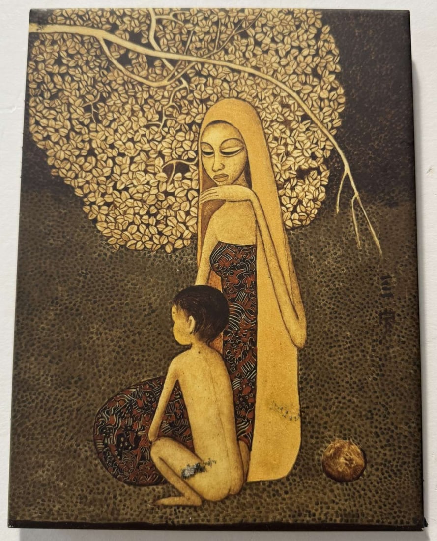 CHEONG SOO PIENG SINGAPOREAN CERAMIC ART TILE (1 of 5)