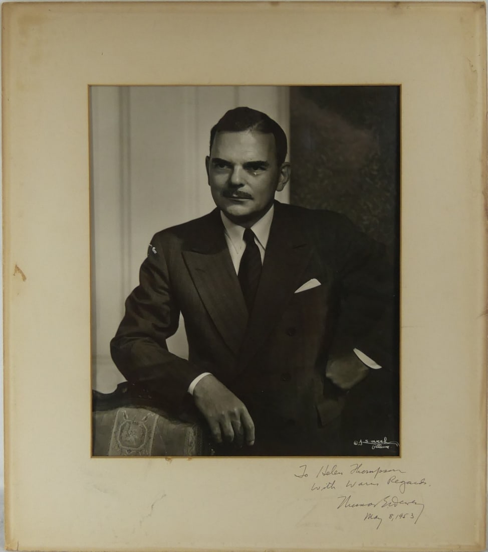 YOUSUF KARSH 'THOMAS DEWEY' SILVER GELATIN PRINT (1 of 6)