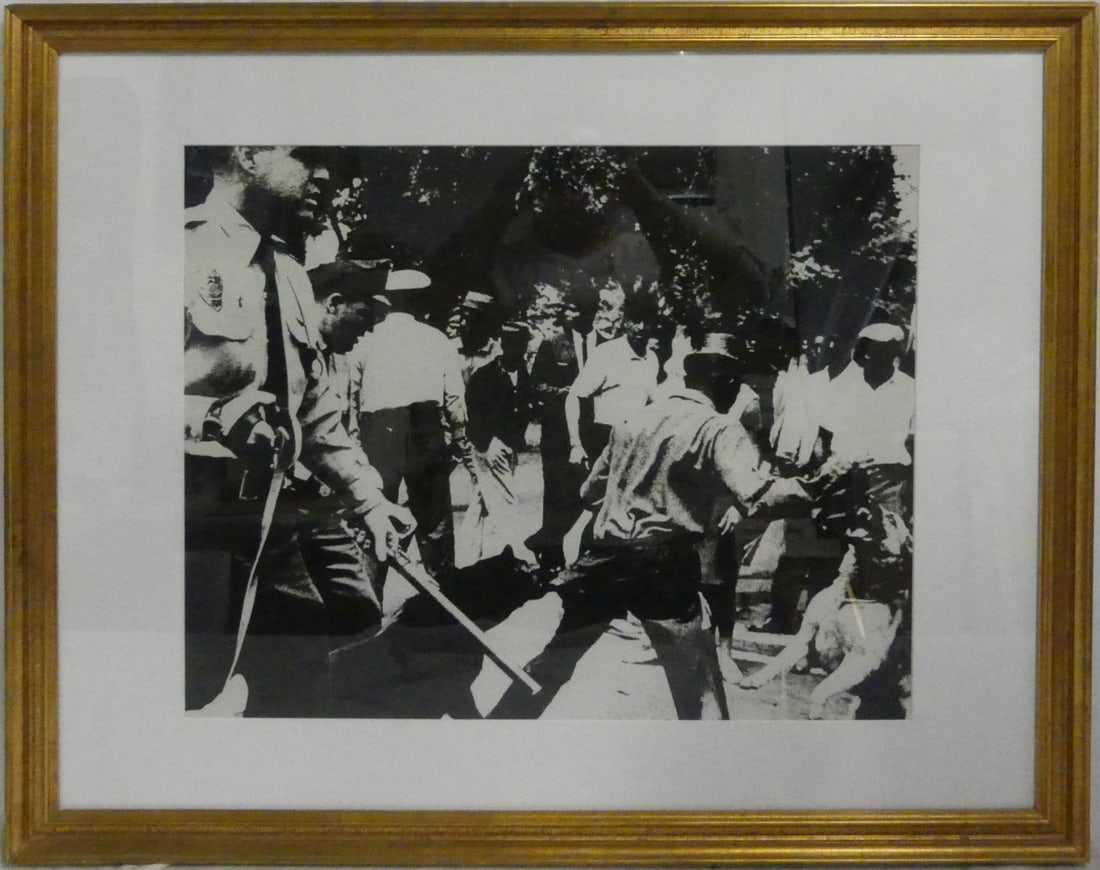 ANDY WARHOL 'BIRMINGHAM RACE RIOT' SCREENPRINT (1 of 4)
