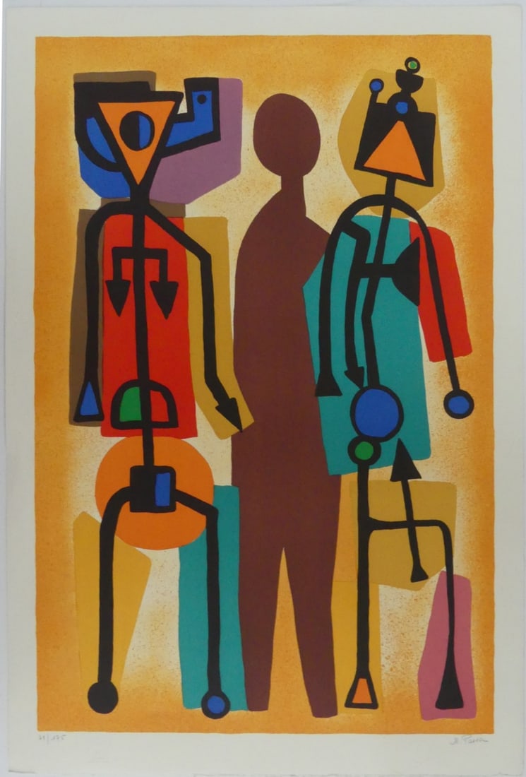 MAYEU PASSA 'L'ADIEU' LITHOGRAPH (1 of 5)