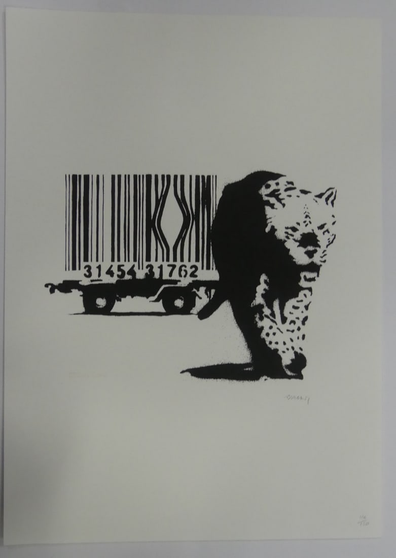 BANKSY 'BARCODE' LITHOGRAPH (1 of 7)