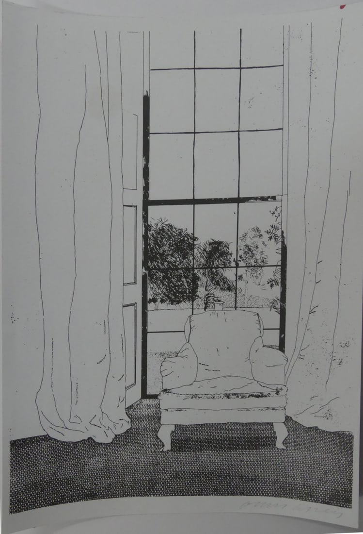 DAVID HOCKNEY 'HOME' SIGNED PRINT (1 of 5)