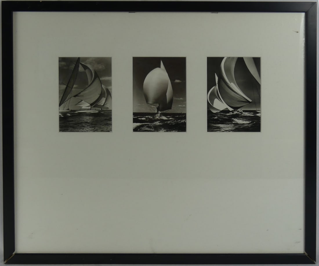 3pc STANLEY ROSENFELD SAILBOAT PHOTO PRINTS (1 of 3)