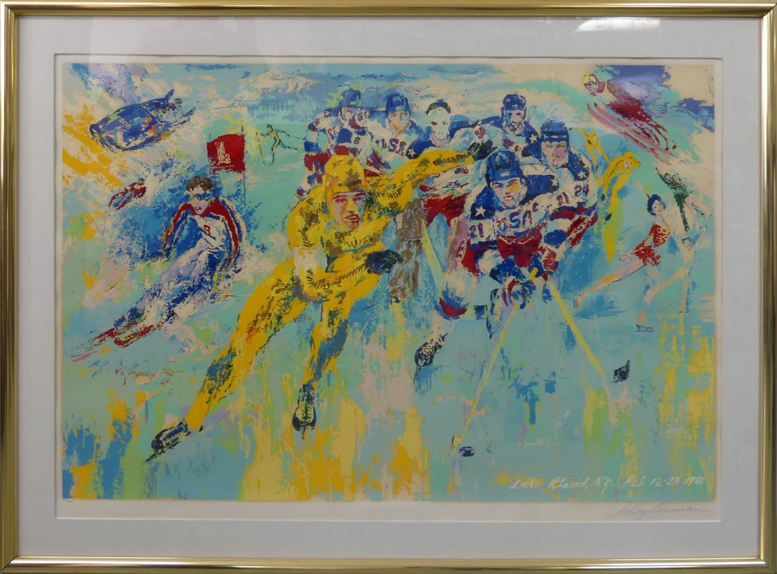 LEROY NEIMAN 'LAKE PLACID OLYMPICS' SERIGRAPH (1 of 8)